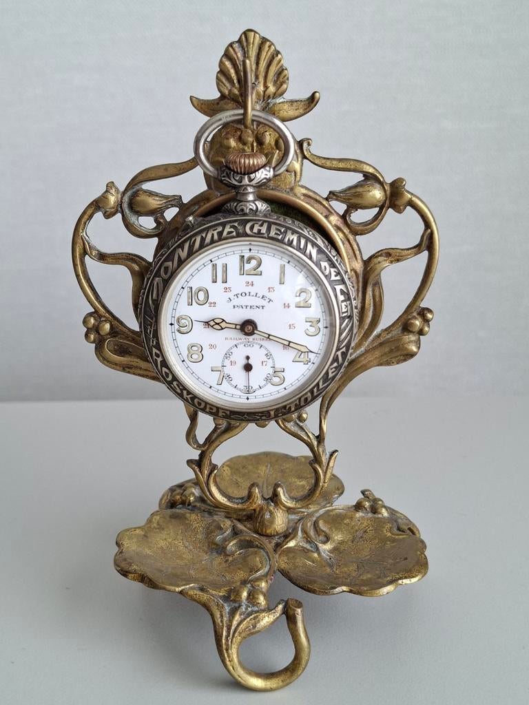 Zakhorloge staander + Zakhorloge Roskopf ., Ophalen of Verzenden