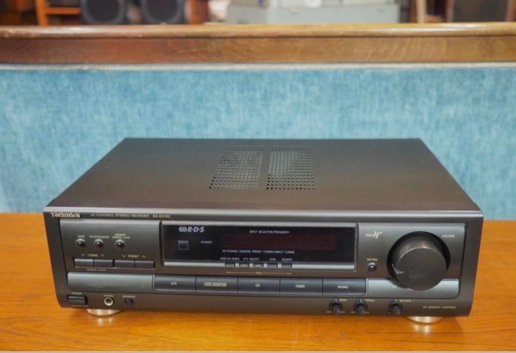 Technics SA-EX120 AV Control Stereo Receiver - Goede Staat, Overige merken, Gebruikt, Ophalen of Verzenden, 60 tot 120 watt