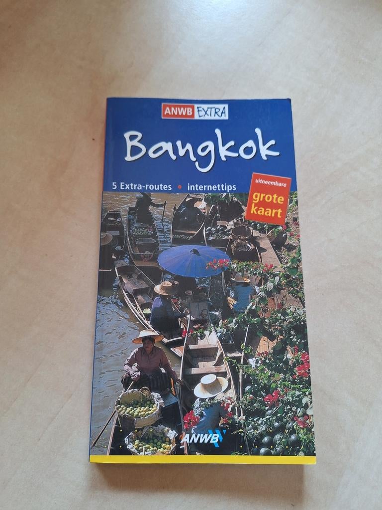 ANWB extra Reisgids Bangkok met kaart, Europa, Ophalen of Verzenden, Zo goed als nieuw, Reisgids of -boek