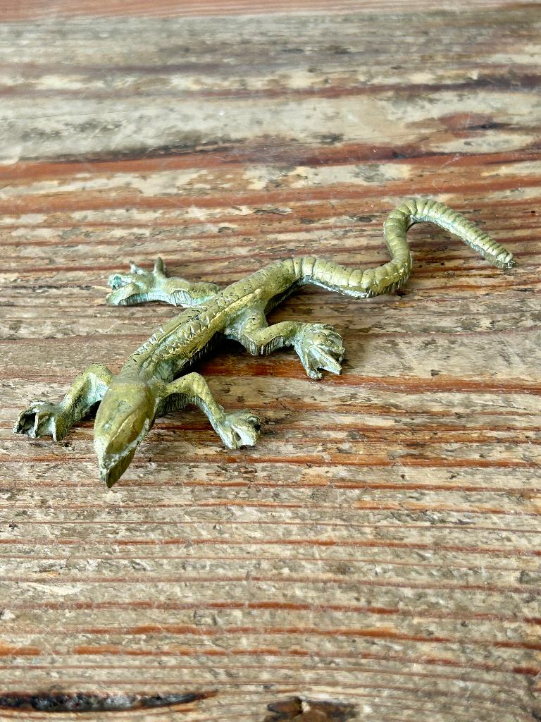 Sculptuur - Salamander / Hagedis - tafeldecoratie, Ophalen of Verzenden