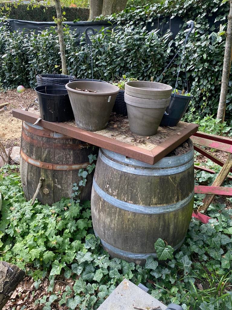 2 tonnen, Tuin en Terras, 150 liter of meer, Ophalen, Gebruikt