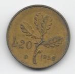 Italië 20 lire 1958 KM# 97.1 (2), Verzenden, Italië, Losse munt
