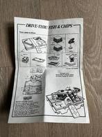 Instructie drive through fish chips galoob, Ophalen of Verzenden