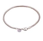 Buddy-Basis slangen armband | Zilver 925, Verzenden, Success Courier SL, Successservice2@hotmail.com, Zo goed als nieuw
