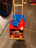Houten Brandweerwagen Loopwagen, Ophalen, Gebruikt