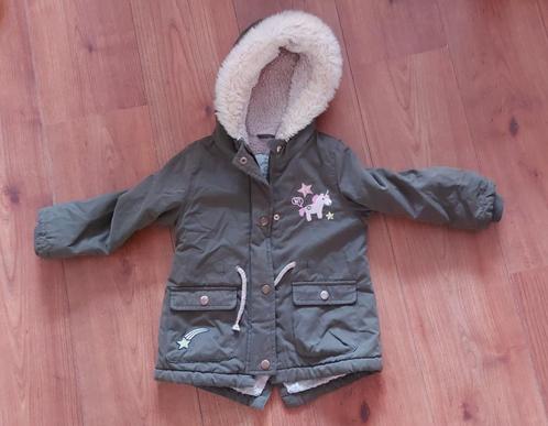 Kinderjasje met eenhoorn, Kinderen en Baby's, Kinderkleding | Maat 92, Zo goed als nieuw, Meisje, Jas, Ophalen
