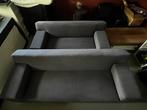 Banken van Jamé, 3-zits en 2-zits in kleur antraciet, Huis en Inrichting, Ophalen, Gebruikt, 75 tot 100 cm, Stof