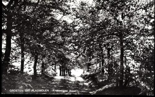 Plasmolen - Mook (L.), Kiekbergse Baan, 1969, Verzamelen, Ansichtkaarten | Nederland, Ongelopen, Limburg, 1960 tot 1980, Verzenden