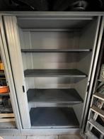 Metalen Roldeurkast - Grijs, Ophalen, Gebruikt, 100 tot 150 cm, Meerdere deuren