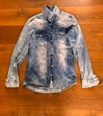 DSQUARED2 denim overhemd, maat 46, Kleding | Heren, Overhemden, Ophalen of Verzenden, Zo goed als nieuw, Blauw, Halswijdte 38 (S) of kleiner