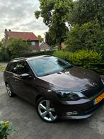 Skoda Fabia First Edition, bomvol opties, Stof, Zwart, Bruin, Origineel Nederlands