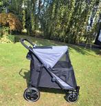 Hondenbuggy - Max 30 kg - Grijs/Zwart - Opvouwbaar - Nieuw!, Dieren en Toebehoren, Ophalen, Zo goed als nieuw