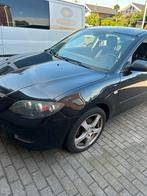 Mazda 3 1.6 Sedan 2008 Zwart, Auto's, Voorwielaandrijving, Stof, Zwart, 4 cilinders