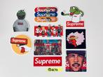 Supreme Kermit Supream merk hypebeast koffer laptop stickers, Nieuw, Ophalen of Verzenden, Meerdere stickers