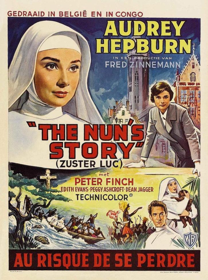 16mm speelfilm  --  The Nun's Story (1959), Audio, Tv en Foto, Filmrollen, 16mm film, Ophalen of Verzenden