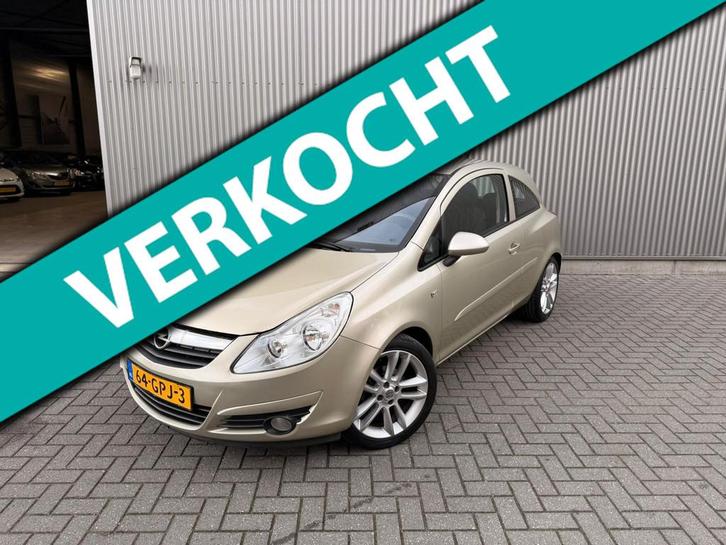 Opel Corsa 1.4-16V Enjoy Airco|Elektrische ramen|Multifuncti, Auto's, Opel, Bedrijf, Te koop, Corsa, ABS, Airbags, Airconditioning