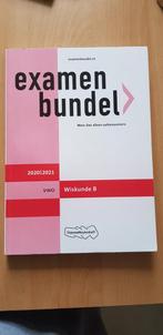 vwo Wiskunde B 2020/2021 examen bundel, Nederlands, Ophalen of Verzenden, Zo goed als nieuw