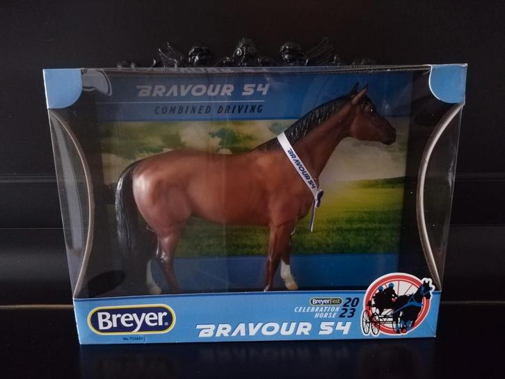 Bravour 54 kwpn Breyer model, Verzamelen, Dierenverzamelingen, Nieuw, Beeldje of Figuurtje, Paard, Ophalen of Verzenden