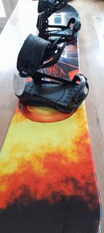 Tagger snowboard 158 cm met bindingen, Gebruikt, Ophalen of Verzenden, Board