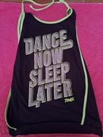 Metallic inconiq Zumba Instructor top L, Verzenden, Zo goed als nieuw, Blauw