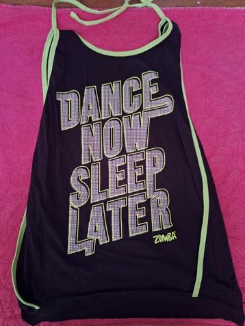 Metallic inconiq Zumba Instructor top L beschikbaar voor biedingen
