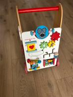 Loopkar hout woezel en pip, Ophalen, Gebruikt, Duw- of Trekspeelgoed