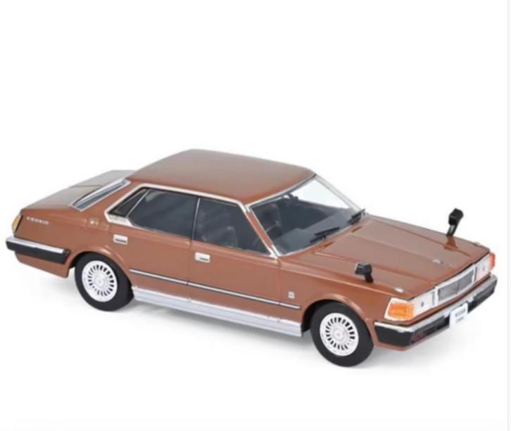 NISSAN CEDRIC 430 1979 BRUIN schaal 1/43 NOREV ref: 420148, Hobby en Vrije tijd, Modelauto's | 1:43, Nieuw, Auto, Norev, Verzenden
