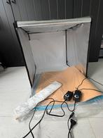 Fotografie box, Audio, Tv en Foto, Fotografie | Fotostudio en Toebehoren, Ophalen, Zo goed als nieuw, Achtergrond