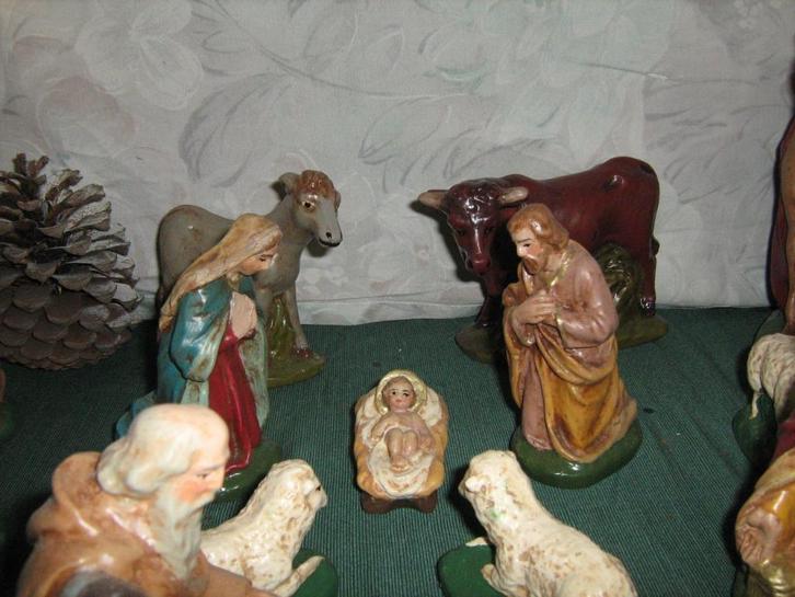 kerstgroep kerststal  no 6, Diversen, Kerst, Zo goed als nieuw, Ophalen of Verzenden