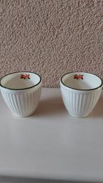 2 Wedgwood Windsor Springtime Eierdopjes, Ophalen of Verzenden, Zo goed als nieuw, Overige materialen