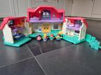 Little People huis met 4 poppetjes (leuk als kado), Ophalen of Verzenden, Gebruikt, Speelset, Met geluid