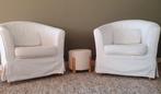 Ikea Tullsta fauteuils wit, Huis en Inrichting, Fauteuils, Ophalen, Gebruikt, 50 tot 75 cm