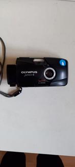 Olympus MJU II  Fototoestel + Gebruiksaanwijzing., Audio, Tv en Foto, Fotocamera's Analoog, Gebruikt, Olympus, Ophalen of Verzenden