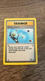 Pokémon card Trainer Energy Search 59/62 1995, Losse kaart, Verzenden