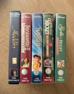 VHS Disney (Aladdin Mickey mouse) en overige VHS tapes, Alle leeftijden, Ophalen of Verzenden, Gebruikt, Tekenfilms en Animatie