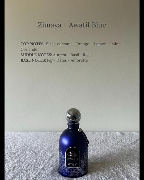 ZIMAYA - AWATIF BLUE -> 2-5-10 ml, Sieraden, Tassen en Uiterlijk, Uiterlijk | Parfum, Nieuw, Verzenden