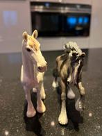 Schleich paarden Shire merrie en hengst, Ophalen of Verzenden, Zo goed als nieuw, Overige typen