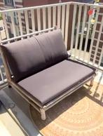 2 persoons tuinbankje incl. kussens, Ophalen, Zo goed als nieuw