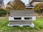 34 stuks Schellevis tegels (100x100x5), Tuin en Terras, Ophalen, Gebruikt, 10 m² of meer, Beton