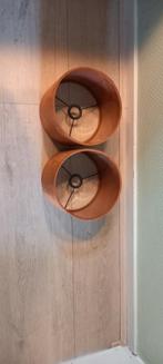Twee Lampenkappen, Ophalen of Verzenden, Rond, Minder dan 25 cm
