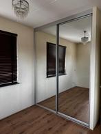 Inbouwkast 2x met spiegeldeuren, Ophalen, 200 cm of meer, 150 tot 200 cm, Modern