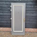 Hardhouten voordeur | Afmeting 211 x 92,5 x 4 cm, Doe-het-zelf en Verbouw, Deuren en Horren, Ophalen, Gebruikt, 80 tot 100 cm