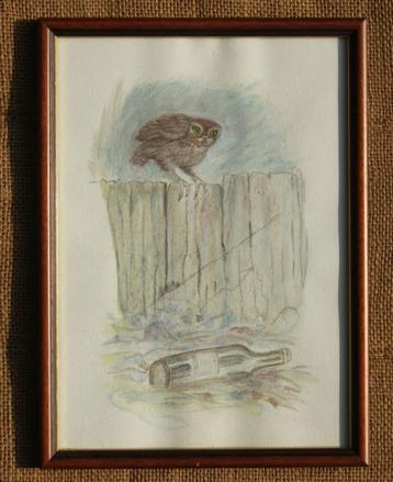 Impressionistische  tekening beschikbaar voor biedingen