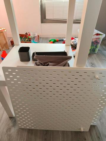 Ikea Skadis ophangbord wandbord memobord met accessoires beschikbaar voor biedingen