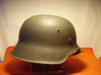 WH - M42 helm, Verzamelen, Duitsland, Ophalen of Verzenden, Helm of Baret, Landmacht