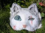 Therian Cat Mask, Ophalen of Verzenden, Zo goed als nieuw