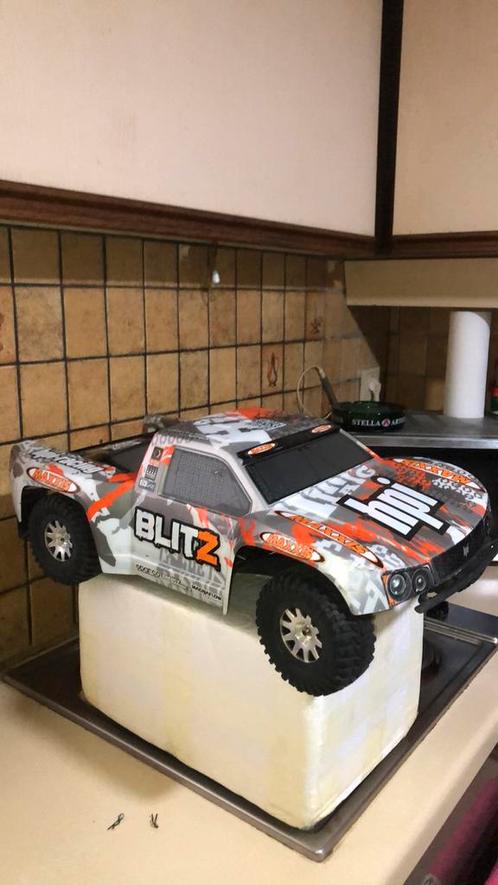 RC HPI BLITZ BRUSHLESS, Hobby en Vrije tijd, Modelbouw | Radiografisch | Auto's, Gebruikt, Auto offroad, Elektro, Schaal 1:10