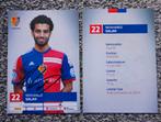 Mohamed Salah - FC Basel Postkaarten met Handtekening, Ophalen of Verzenden, Zo goed als nieuw, Buitenlandse clubs, Poster, Plaatje of Sticker