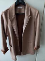 Bruin suede colbert mt XL, Ophalen of Verzenden, Zo goed als nieuw, Jasje of Colbert