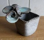 Ballas Greece potje cactuspot studio pottery keramiek, Gebruikt, Vierkant, Binnen, Ophalen of Verzenden